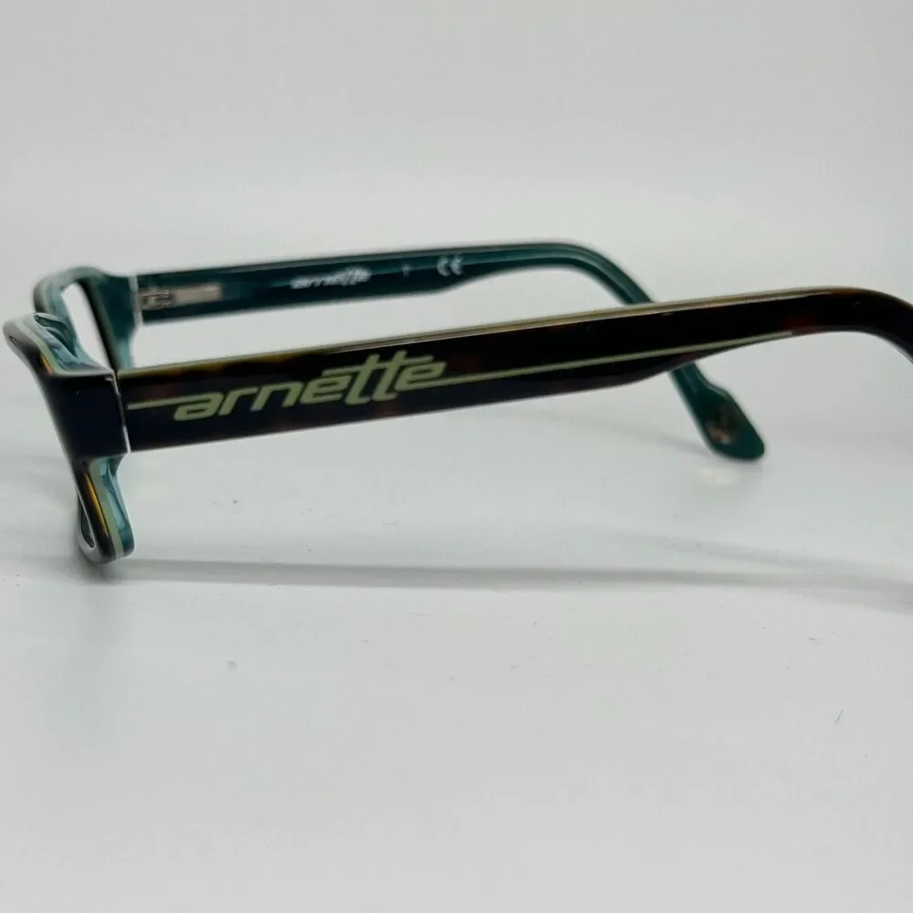 Arnette MOD.7044 1103‎ Eyeglasses Frames Brown Blue Rectangular 50-16 H329